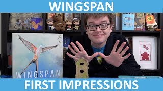 Wingspan  First Impressions  slickerdrips [upl. by Ydollem]