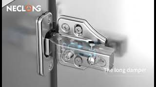 Clip on soft closing hinge CU901 [upl. by Islek]