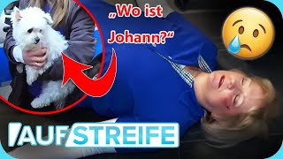 quotWo ist Johannquot Erst wurde die Mutter betäubt dann ist ihr Hund weg 😭​🐶​  Auf Streife  SAT1 [upl. by Ennaerb]