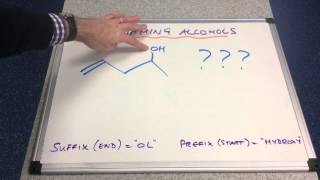 Nomenclature 3  Naming Alcohols [upl. by Nnalatsyrc]