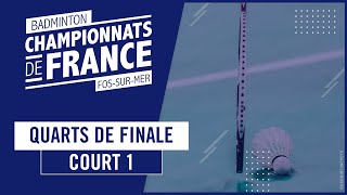 Championnats de France 2024 – Quarts de finale – Court 1 [upl. by Yle]