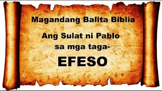 EFESO 16  Audio amp Text Bible Tagalog Dramatized bible salitangdiyos audiobible [upl. by Ornas]