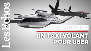 Un taxi volant présenté par Uber et Hyundai [upl. by Kimball327]