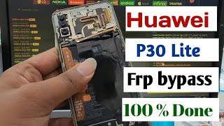 Huawei p30 lite frp bypass unlock tool  marlx1a frp bypass [upl. by Ehpotsirhc]