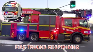 One Hour of Australian Fire Trucks Responding  BEST OF 2020 [upl. by Adaline]