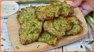 Delicious Zucchini Fritters in the Air Fryer [upl. by Verile]