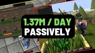 Earn 1918m every 14 days passively  Laziest ever OSRS money maker [upl. by Rednaskela736]