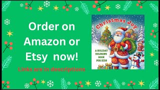 Christmas Joy My Coloring Book for Kids Ages 5 [upl. by Cecil]