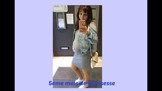 Grossesse 5eme mois [upl. by Aseiram495]