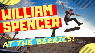 William Spencer Skateboarding at The Berrics [upl. by Nadeen619]