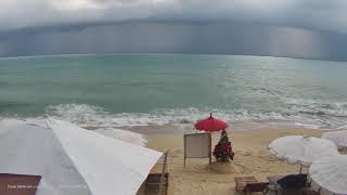 Christmas Tree on the Beach  Baobab Lamai Beach Koh Samui Thailand [upl. by Niu]