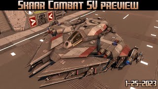 Empyrion Galactic Survival  Skaar Combat SV Preview 1252023 [upl. by Addison]