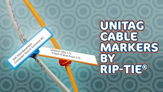 How to use Unitag Wire Markers [upl. by Llekcm933]