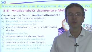 Curso de Auditoria Interna  ISO 9001  Parte 5 [upl. by Lewis273]