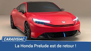 Le coupé Honda Prelude revient et il sera hybride [upl. by Viki]