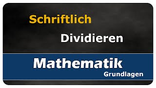 Lets Learn schriftlich dividieren [upl. by Marian777]