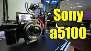 Sony a5100 Camera Upgrades Including Attached Mic For YouTube Tech Tour 2021 [upl. by Martreb733]