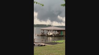 Tornado in Cordele  Lake Blackshear Crisp County GA [upl. by Thebazile]