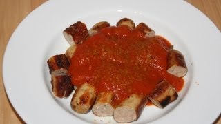 Thermomix TM 31 Currywurst mit Sansibar Currysauce [upl. by Ahsaf]