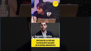 Diputado de LLA dice que el país se está alejando de un sistema democrático lalibertadavanza [upl. by Ekeiram]