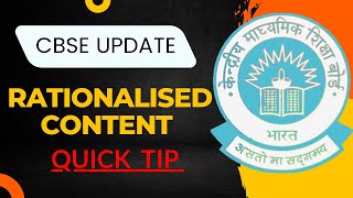 CBSE Latest Update  Rationalised Content  Helpful for All class and subjects  success Learning [upl. by Opportina47]