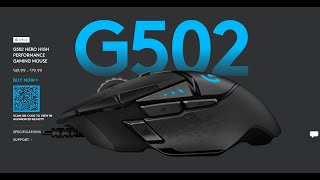 Logitech G502 HERO Driver And Software Download Link Description [upl. by Meilen]