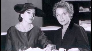 Maria Callas interrogates Elisabeth Schwarzkopf [upl. by Icat]