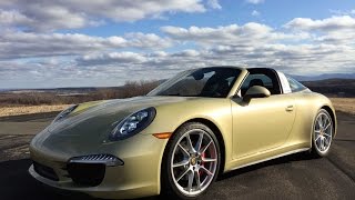 2015 Porsche 911 Targa 4S  TestDriveNowcom Review by Auto Critic Steve Hammes  TestDriveNow [upl. by Charis]