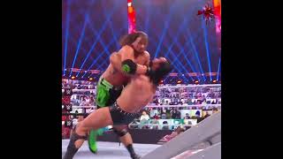 Drew McIntyre vs Aj styles vs The Miz Wwe Tlc 2020 Match highlights wwe shorts wrestling [upl. by Ormond]