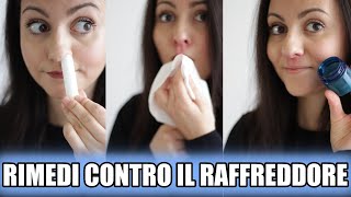 RIMEDI NATURALI FAI DA TE CONTRO IL RAFFREDDORE  Le Ricette di Jennifer [upl. by Witty]