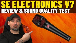 SE Electronics SE V7 Sound Test  Review and comparison [upl. by Crowns]