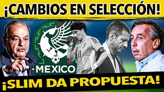 ¿CARLOS SLIM AL TRI ¡FUERA JIMMY LOZANO Y TELEVISA PROMETE SELECCIÓN MEXICANA GANADORA [upl. by Otrevlig]