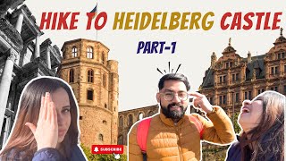 Hike to Heidelberg Castle Part 1 vlog vlogger [upl. by Odrautse]