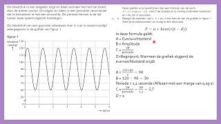 Examentraining  Havo Wiskunde B  20241  Bloeddruk [upl. by Drud]