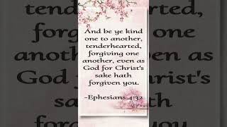 Be kind and tenderheartedjesuschrist bibleverse godslove [upl. by Priscella]