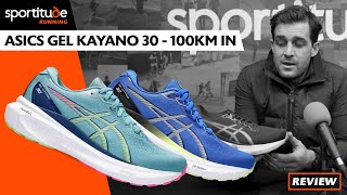 Asics Gel Kayano 30  After 100km  Sportitude Running [upl. by Yragerg]