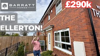 NEW BUILD HOUSE TOUR UK  Barratt Homes The Ellerton Show Home  The Lilies  Shrewsbury [upl. by Galanti161]