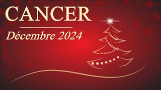 CANCER 💫Décembre 2024 〰️Relationnel compliqué et Réflexion côté matériel [upl. by Boj]