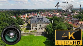 Pszczyna Muzeum Zamkowe park 4K Polska  Śląsk dronem DJI Mavic Air 2 [upl. by Corey]