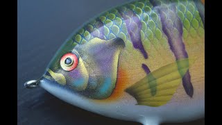 Lets paint a blue gill swimbait [upl. by Rybma]