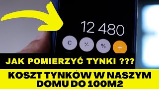 TYNKUJEMY NASZ DOM 100m2  Koszt tynków maszynowych [upl. by Tyrone]