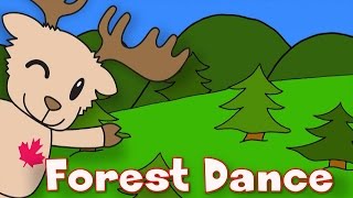 Forest Dance  Animal Song for Kids [upl. by Tyika]