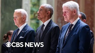 Biden Obama Clinton and more honor Ethel Kennedy at memorial service  full video [upl. by Demetri]