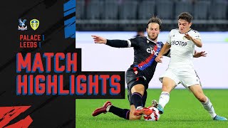 Match Highlights Crystal Palace 11 Leeds United [upl. by Aicined]