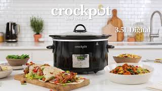 CrockPot 4QT Programmable Slow Cooker prepares your meals so theyre ready when you are [upl. by Stovall]