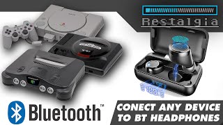 How To Connect A Bluetooth Headset To Any Classic Console [upl. by Layol284]