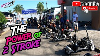 MotoPed l The Power of 2 Stroke l Goped 470 l Uber Scoot l Chinaped l Gopro 78 l 63cc [upl. by Akimehs]