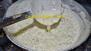 Creamy Jalapeno Sauce  Sauce Recipe [upl. by Roi343]