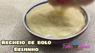 Recheio para bolo beijinho🥥receita por Fabi Resende Doces Artesanais [upl. by Freberg]