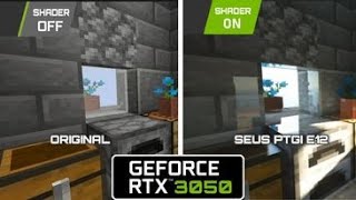 Seus ptgi e12 Minecraft With RTX 3050 1080p [upl. by Aseiram]